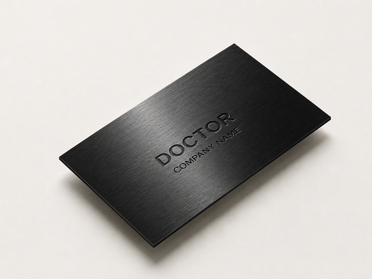 TapKar Bro Black Doctor NFC Business Card