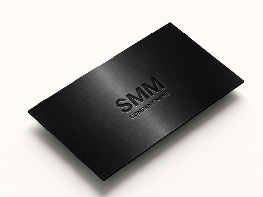 TapKar Bro Black Social Media NFC Business Card