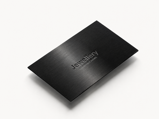 TapKar Bro Black Jewellery NFC Business Card